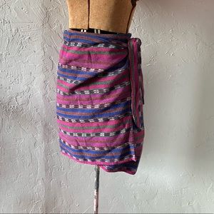 Vintage Cental Falls wrap skirt